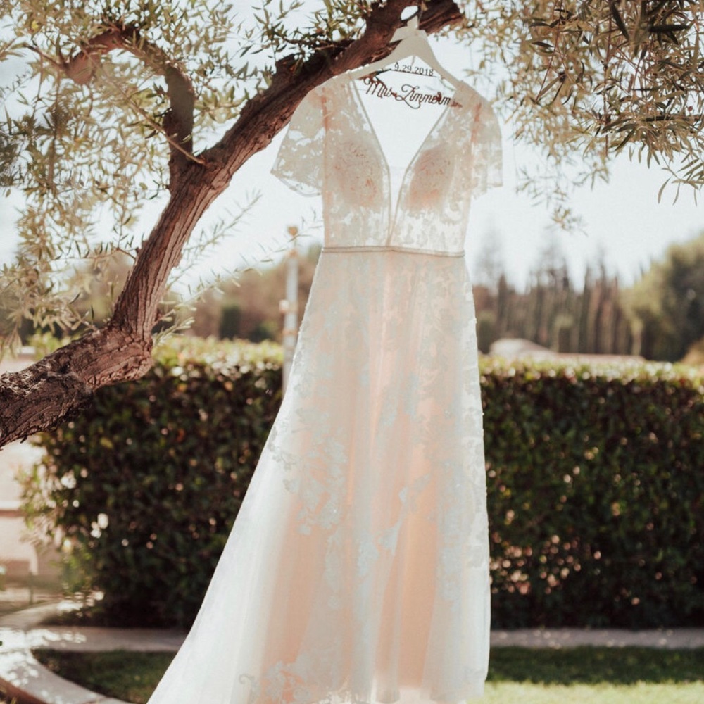 Designed Calla Blanche “Debra”  wedding gown